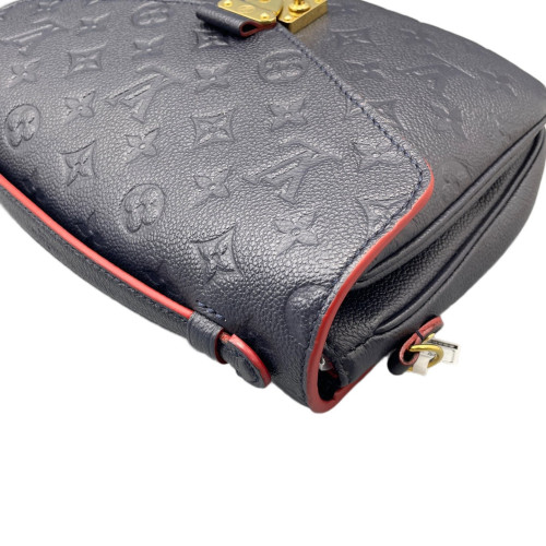 Louis Vuitton Pochette Metis Empreinte Monogram Dark Blue