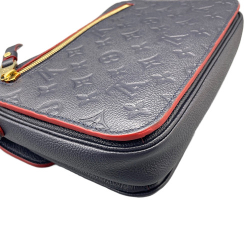 Louis Vuitton Pochette Metis Empreinte Monogram Dark Blue