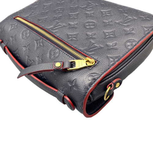 Louis Vuitton Pochette Metis Empreinte Monogram Dark Blue