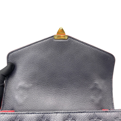 Louis Vuitton Pochette Metis Empreinte Monogram Dark Blue