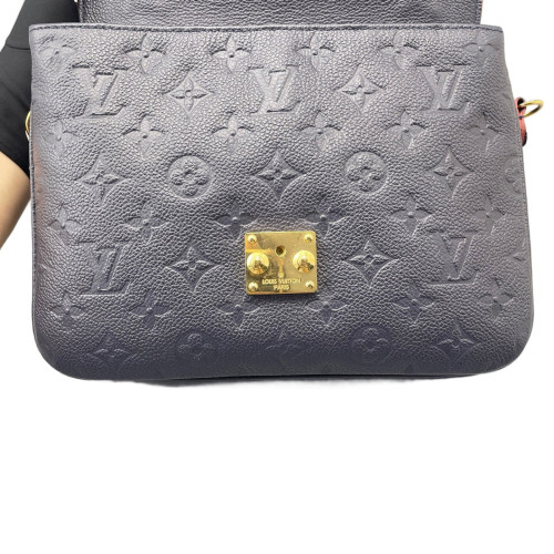 Louis Vuitton Pochette Metis Empreinte Monogram Dark Blue