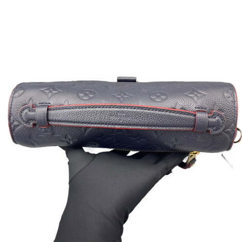 Louis Vuitton Pochette Metis Empreinte Monogram Dark Blue