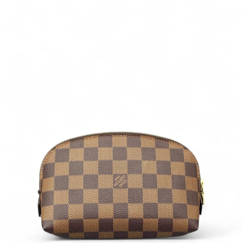 Louis Vuitton Cosmetic Pouch Damier Ebene Brown