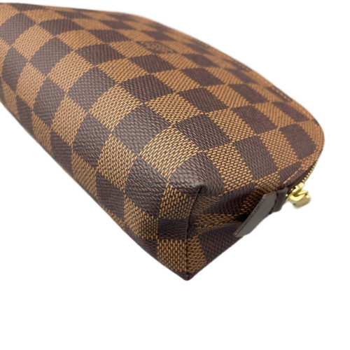 Louis Vuitton Cosmetic Pouch Damier Ebene Brown
