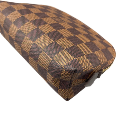 Louis Vuitton Cosmetic Pouch Damier Ebene Brown
