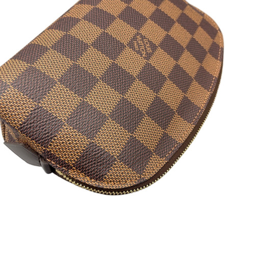Louis Vuitton Cosmetic Pouch Damier Ebene Brown