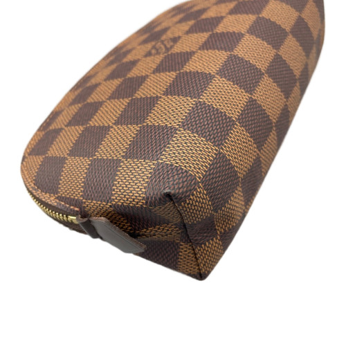 Louis Vuitton Cosmetic Pouch Damier Ebene Brown