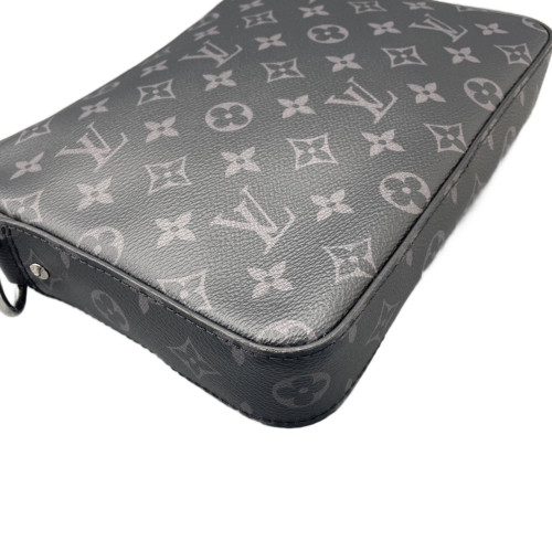 Louis Vuitton Trio Messenger Bag Monogram Eclipse Black Grey