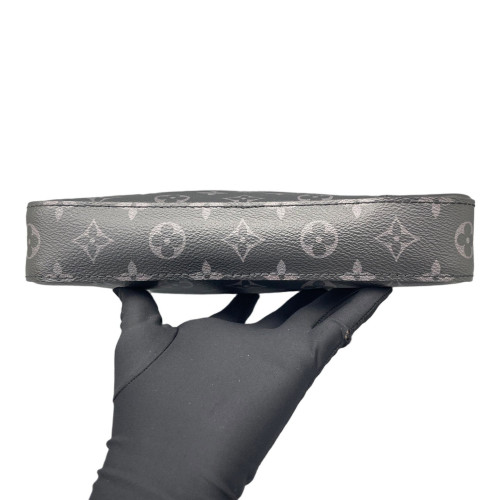 Louis Vuitton Trio Messenger Bag Monogram Eclipse Black Grey