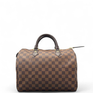 Louis Vuitton Speedy 30 Damier Ebene Brown