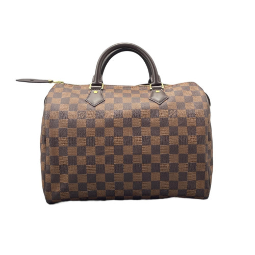 Louis Vuitton Speedy 30 Damier Ebene Brown Louis Vuitton Speedy 30 Damier Ebene Brown