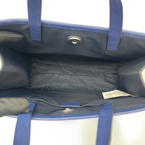 Gucci Star Tote Bag GG Supreme Monogram Calfskin Dark Blue Brown Beige