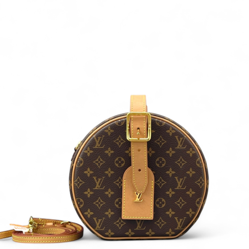 Louis Vuitton Petite Boite Chapeau Monogram Brown