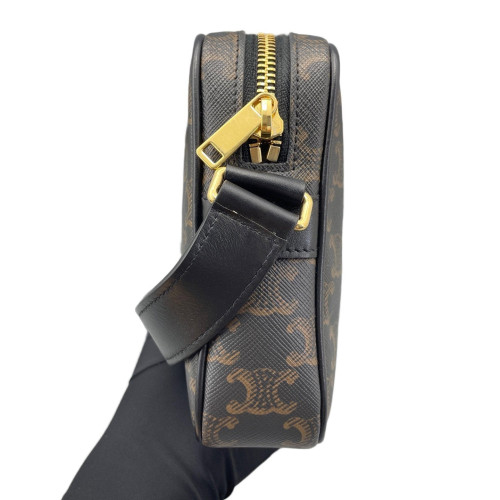 Celine Triomphe Camera Case Triomphe Brown Celine Triomphe Camera Case Triomphe Brown