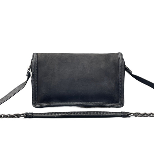 Bottega Veneta Crossbody Bag Suede Black