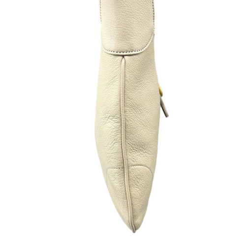 Gucci Medium Aphrodite Grained Calfskin White
