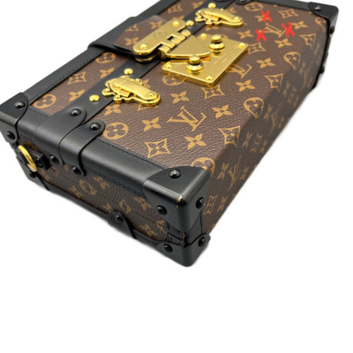 Louis Vuitton Petite Malle Monogram Brown Black