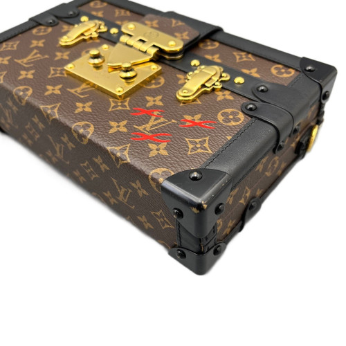 Louis Vuitton Petite Malle Monogram Brown Black