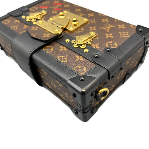 Louis Vuitton Petite Malle Monogram Brown Black
