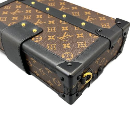Louis Vuitton Petite Malle Monogram Brown Black