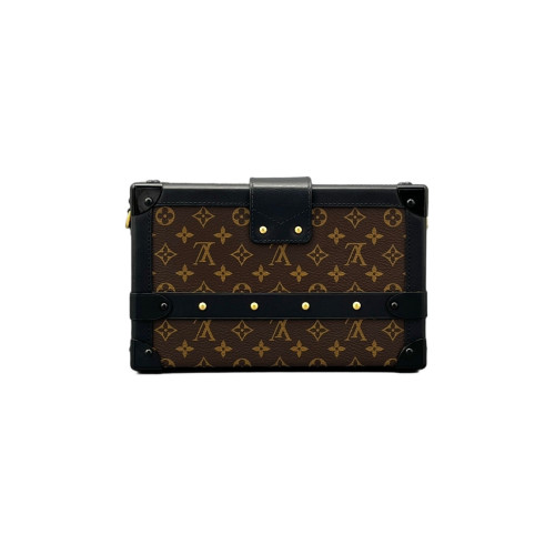 Louis Vuitton Petite Malle Monogram Brown Black