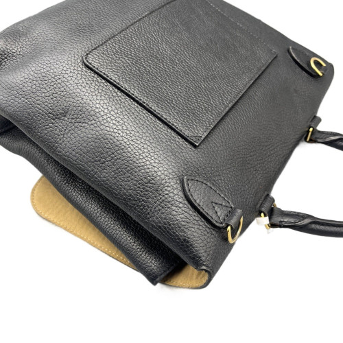 Louis Vuitton Volta Two-Way Bag Calfskin Black