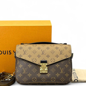 Louis Vuitton Pochette Metis Reverse Monogram Brown Louis Vuitton Pochette Metis Reverse Monogram Brown