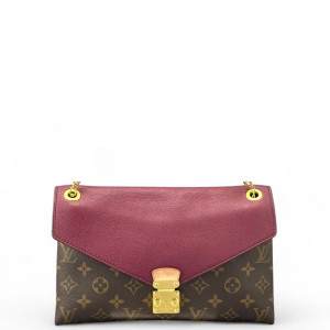 Louis Vuitton Pallas Chain Monogram Brown Purple Louis Vuitton Pallas Chain Monogram Brown Purple