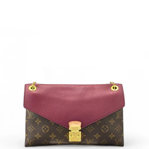 Louis Vuitton Pallas Chain Monogram Brown Purple