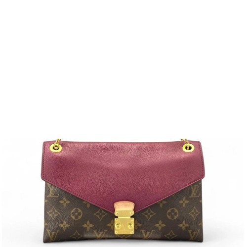 Louis Vuitton Pallas Chain Monogram Brown Purple