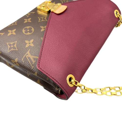 Louis Vuitton Pallas Chain Monogram Brown Purple