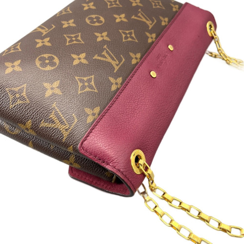 Louis Vuitton Pallas Chain Monogram Brown Purple