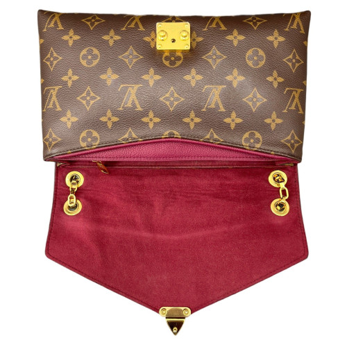 Louis Vuitton Pallas Chain Monogram Brown Purple