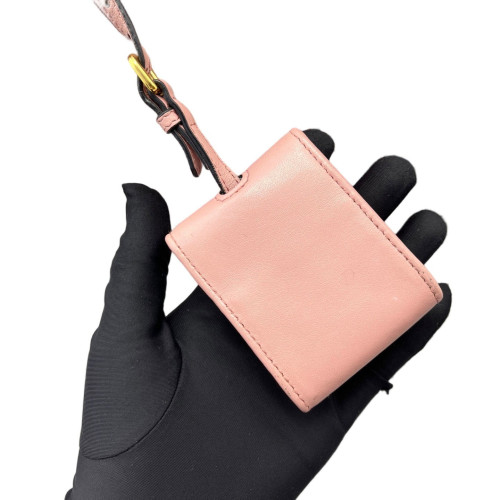 Prada Small Monochrome Tote Saffiano Calfskin Pink