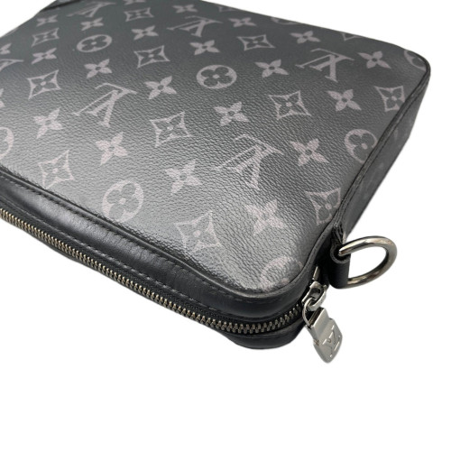 Louis Vuitton Trio Messenger Bag Monogram Eclipse Black