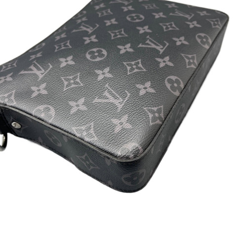 Louis Vuitton Trio Messenger Bag Monogram Eclipse Black