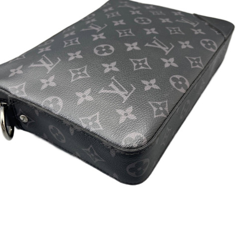 Louis Vuitton Trio Messenger Bag Monogram Eclipse Black