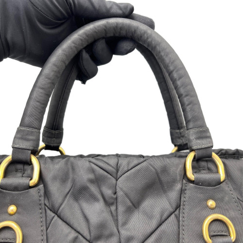 Prada Handbag Tessuto Nylon Black