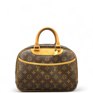 Louis Vuitton Trouville Handbag Monogram Brown