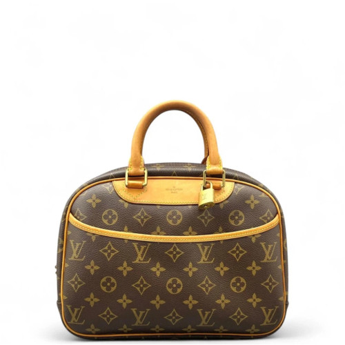 Louis Vuitton Trouville Handbag Monogram Brown