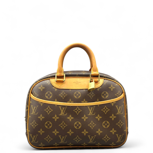 Louis Vuitton Trouville Handbag Monogram Brown