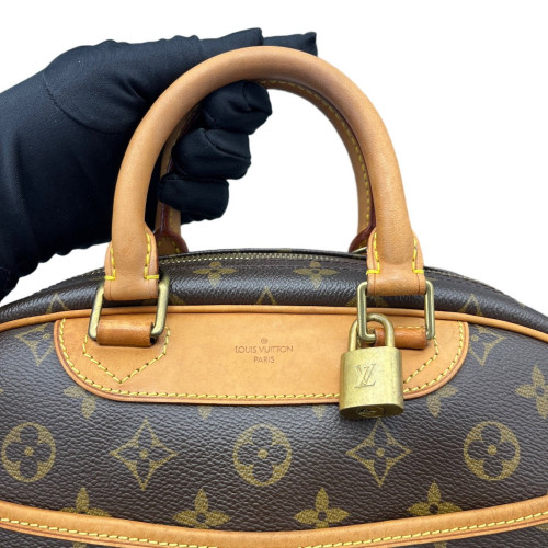 Louis Vuitton Trouville Handbag Monogram Brown
