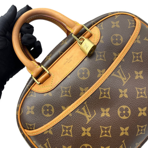 Louis Vuitton Trouville Handbag Monogram Brown