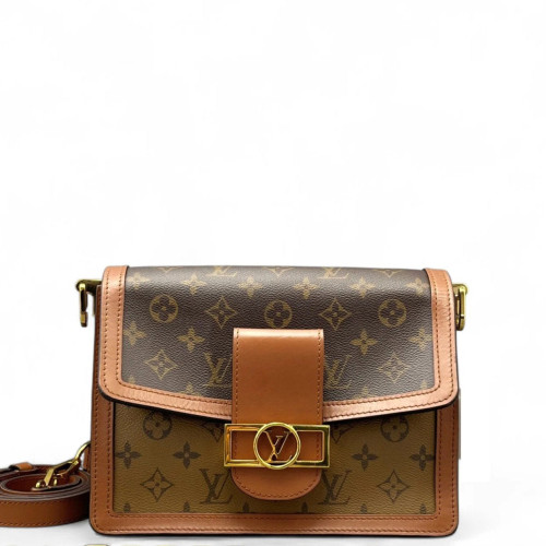 Louis Vuitton Dauphine MM Reverse Monogram Brown