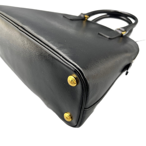Prada Dome Patent Calfskin Black