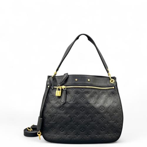 Louis Vuitton Shoulder Bag Empreinte Monogram Black Louis Vuitton Shoulder Bag Empreinte Monogram Black