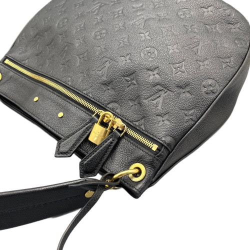 Louis Vuitton Shoulder Bag Empreinte Monogram Black Louis Vuitton Shoulder Bag Empreinte Monogram Black