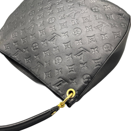 Louis Vuitton Shoulder Bag Empreinte Monogram Black Louis Vuitton Shoulder Bag Empreinte Monogram Black