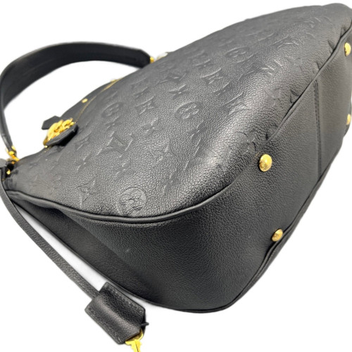 Louis Vuitton Shoulder Bag Empreinte Monogram Black Louis Vuitton Shoulder Bag Empreinte Monogram Black