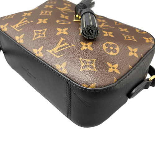 Louis Vuitton Saintonge Monogram Brown Black